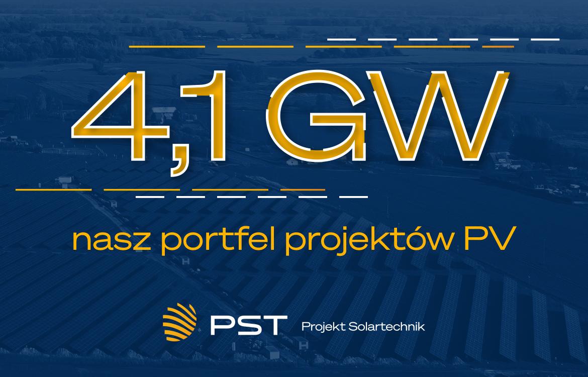 4,1 GW Projekt Solartechnik
